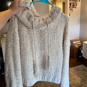 FREE PEOPLE Woven Hoodie